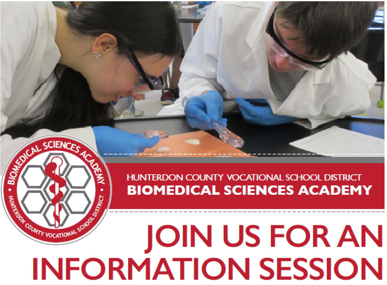 Hunterdon County Biomedical Science Academy Event 10-13-16