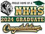 NHHS Class of 2024 Graduation Lawn Sign