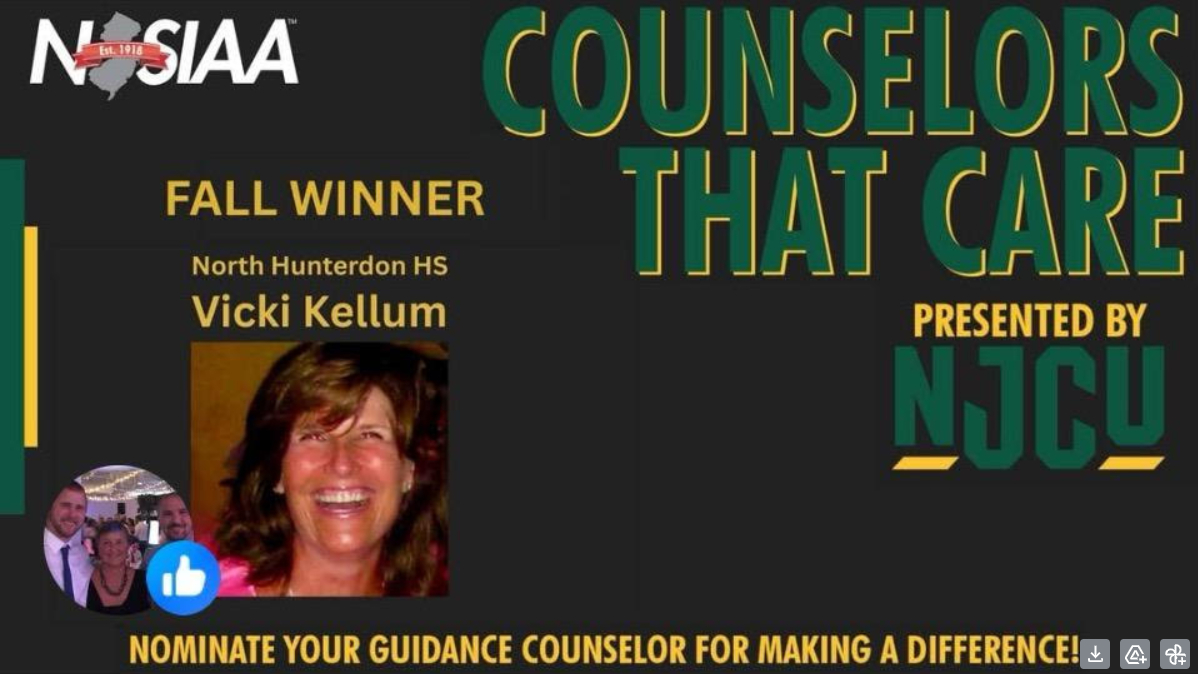 NJSIAA and NJCU Honor Recently Retired Counselor Vicki Kellum for Distinguished Service!