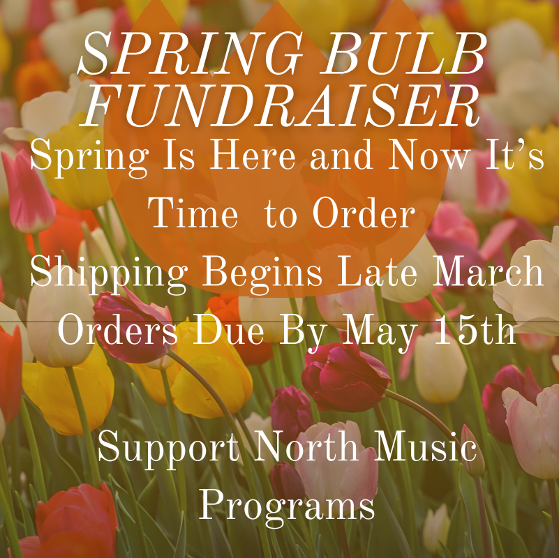 Support North Music Programs at the Music Association’s Spring Bulb Fundraiser
