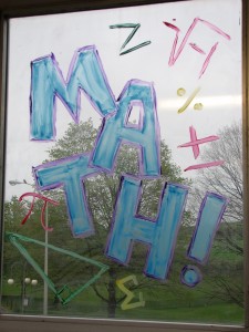 Math Window Painting