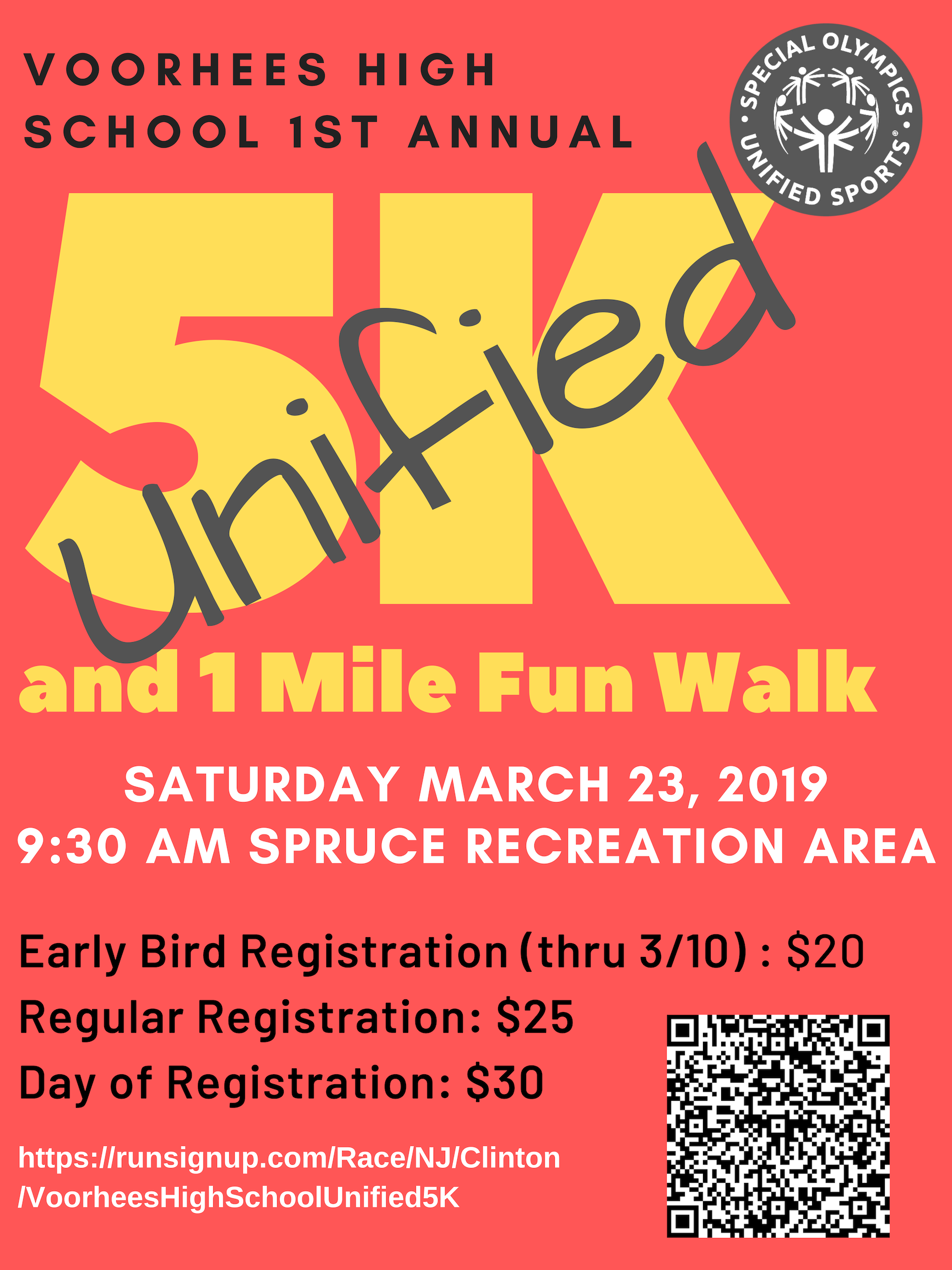 Unified 5K Run/1 Mile Fun Walk