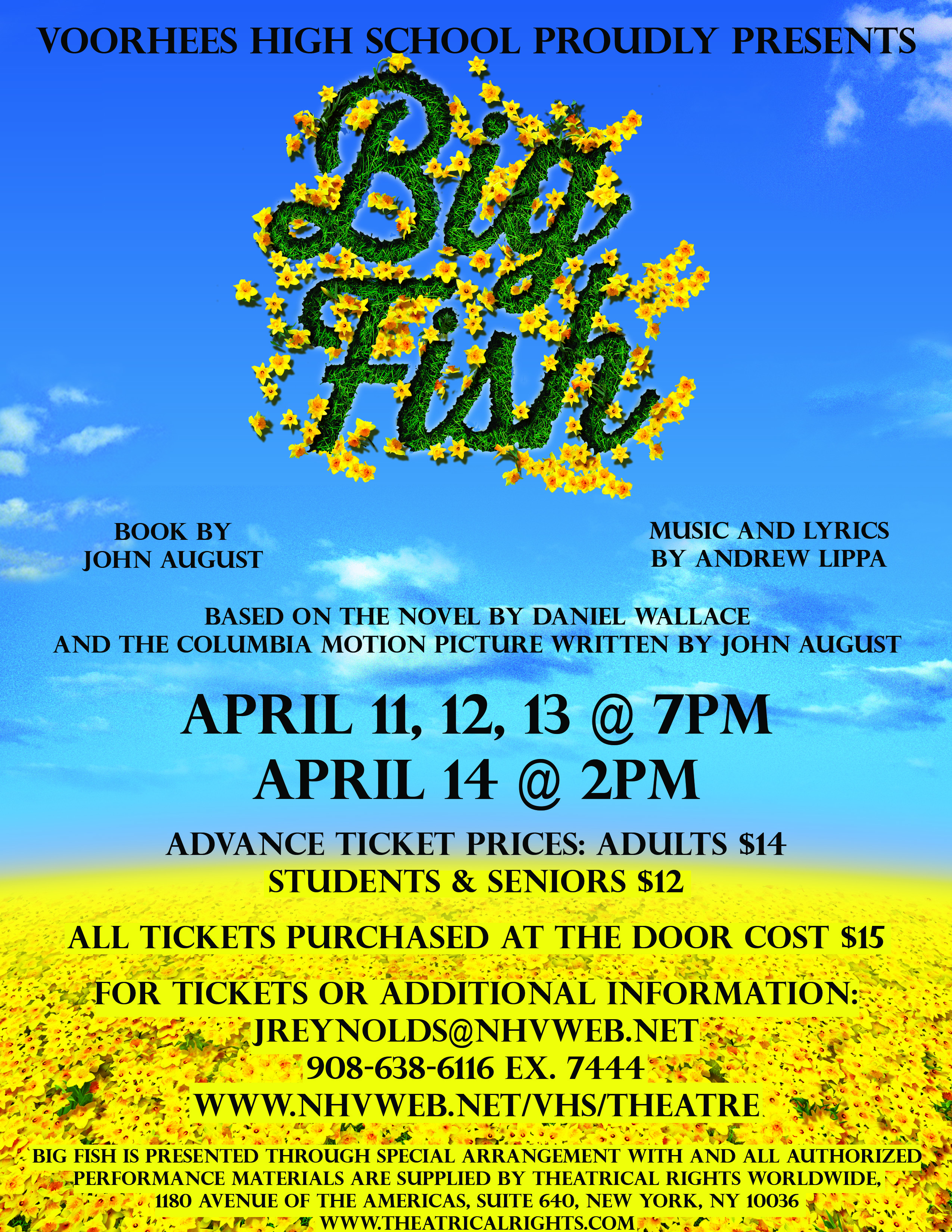 VHS Drama Club to Perform Big Fish in April