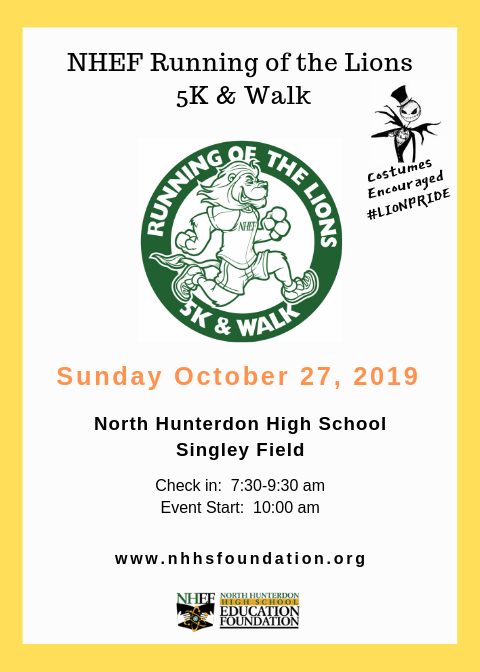Save the Date for the NHEF 2019 Running of the Lions